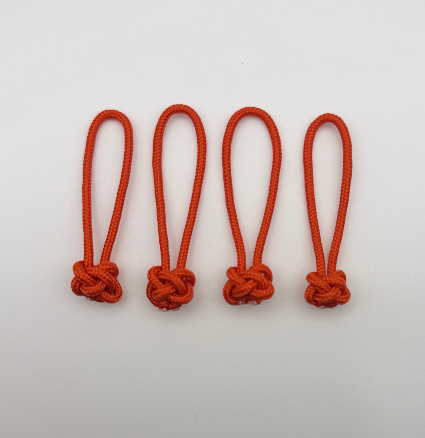 275 Gear Rings / Zipper Pulls - USA Made 275 Paracord Gear Rings - Connect your Binoculars Camera or Gear to Straps - Zipper Pulls for Added Comfort and Color to Packs Bags or Clothing