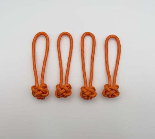 275 Gear Rings / Zipper Pulls - USA Made 275 Paracord Gear Rings - Connect your Binoculars Camera or Gear to Straps - Zipper Pulls for Added Comfort and Color to Packs Bags or Clothing